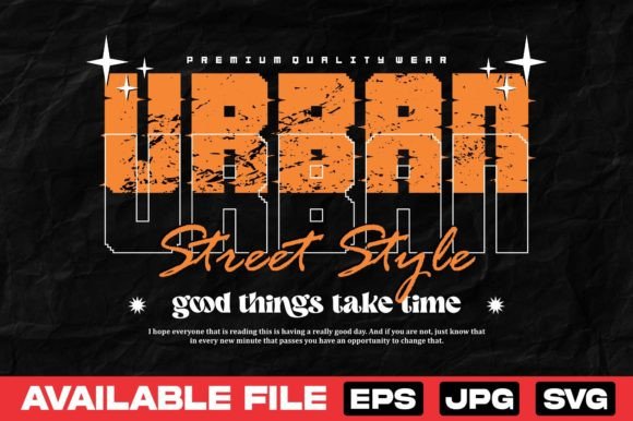 Download Urban Street Style Typography Design - Typography Collection