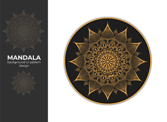 Download Luxury Mandala Ornamental Background - Round Collection