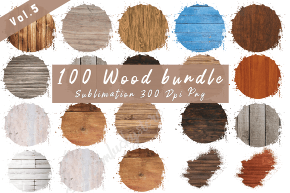 Download Backsplash Wood Background Clipart - Round Collection