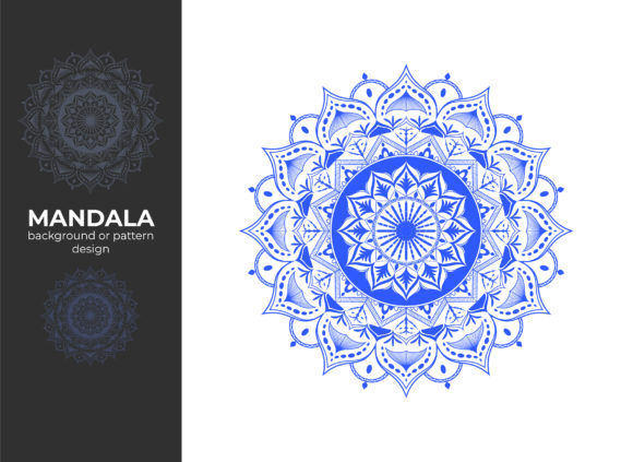 Download Luxury Mandala Ornamental Background - Round Collection