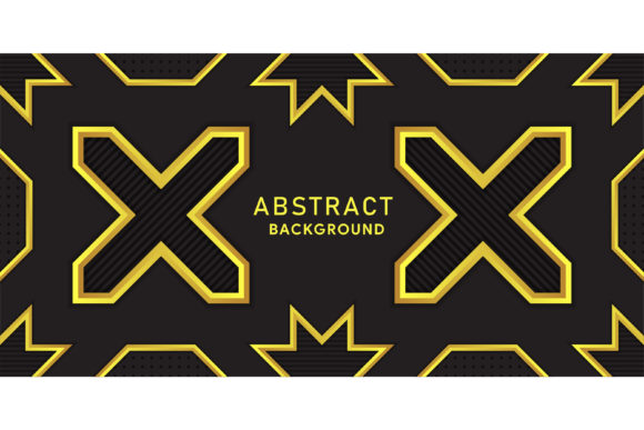 Download Symmetric Yellow Black Background Cross - Round Collection