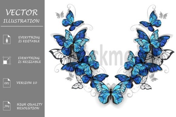 Download Symmetrical Pattern of Butterflies - Symmetric Collection