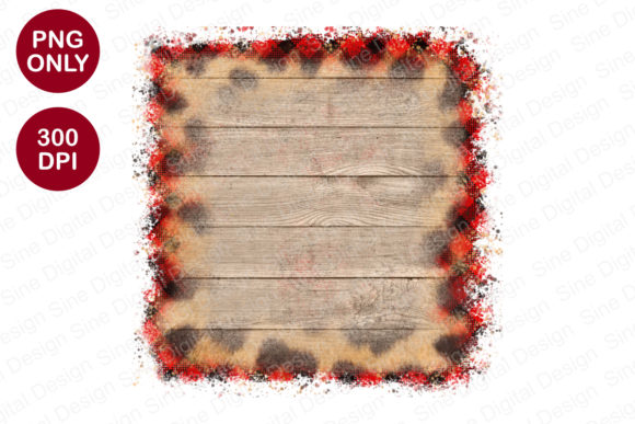 Download Leopard Plaid Wood Background Sublimate - Round Collection
