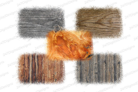 Download Wood Background Clipart Digital PNG - Round Collection
