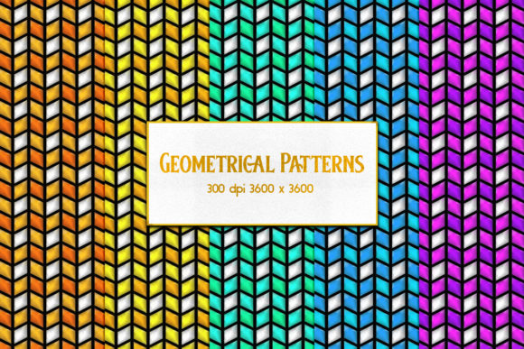 Download Geometrical Pattern Backgrounds - Round Collection