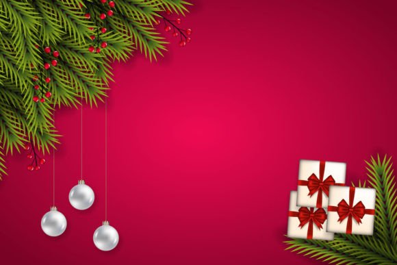 Download Christmas Background Decoration - Round Collection