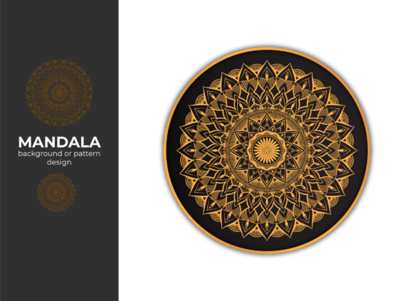 Download Luxury Mandala Ornamental Background - Round Collection