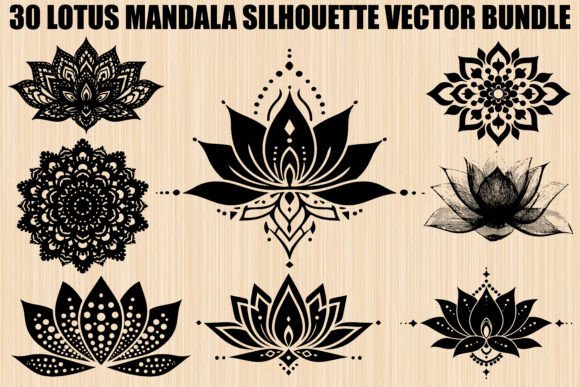 Download Lotus Mandala SVG Bundle - Premium Resources