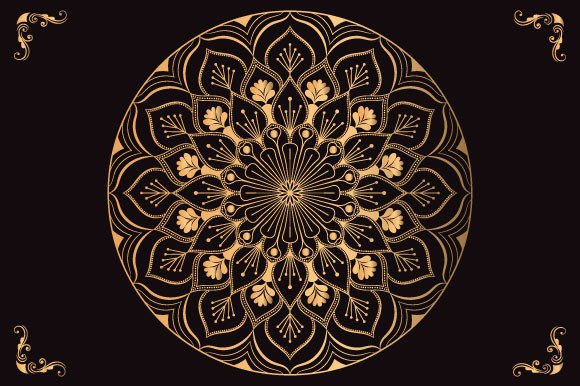 Download Round Eps Mandala Template Desing - Round Collection
