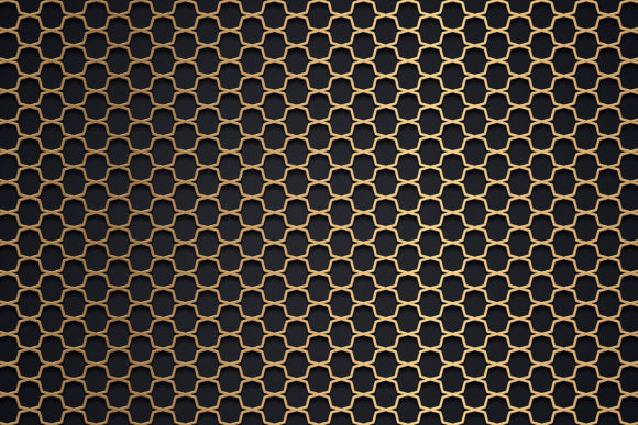 Download Golden Islamic Pattern Background, - Round Collection