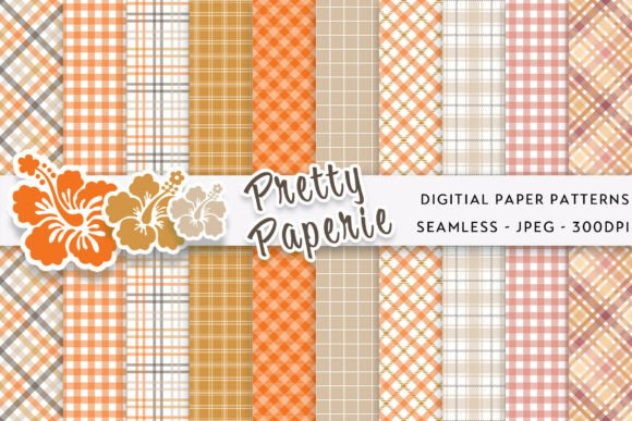 Download 10 Autumn Digital Paper Backgrounds - Round Collection